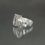 Lavender Spinel Frills Ring - Size 6.5