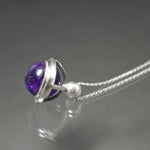 Amethyst Fob Pendant