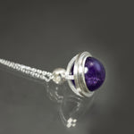 Amethyst Fob Pendant