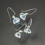 Aquamarine Fob Earrings