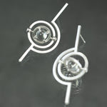 Kinetic Armillary Lollipop Earrings