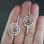 Kinetic Armillary Lollipop Earrings