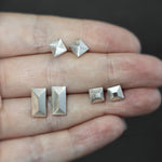 Princess Culet Stud Earrings