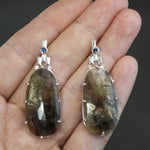 Rose Cut Sapphire Culet Earrings