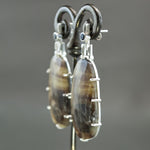 Rose Cut Sapphire Culet Earrings