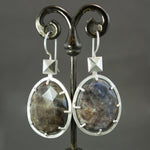 Rosecut Sapphire Frusta Earrings