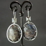 Rosecut Sapphire Frusta Earrings