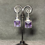 Amethyst Frusta Earrings