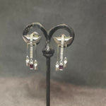 Pink Sapphire Pagoda Earrings