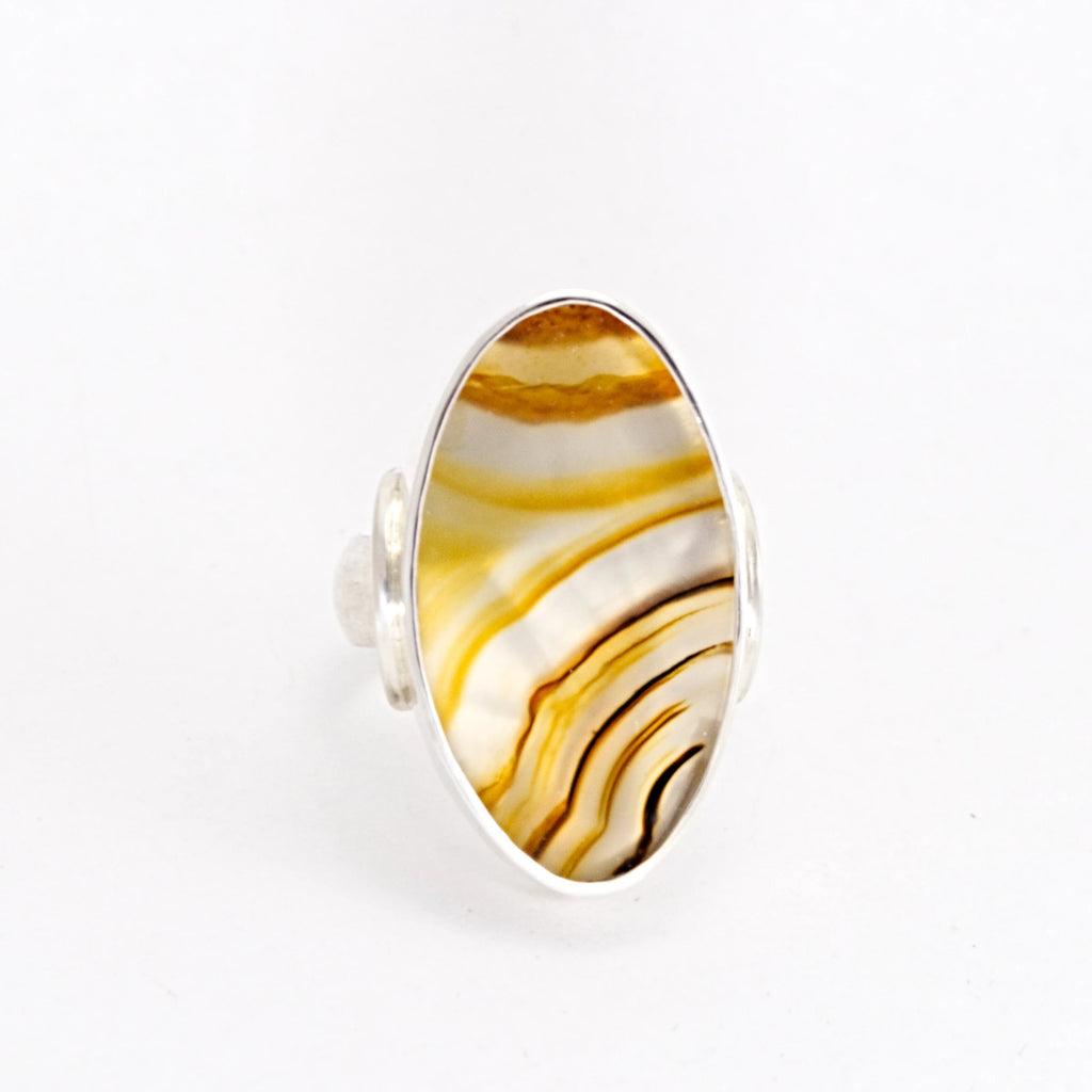 Agate Cocktail Ring