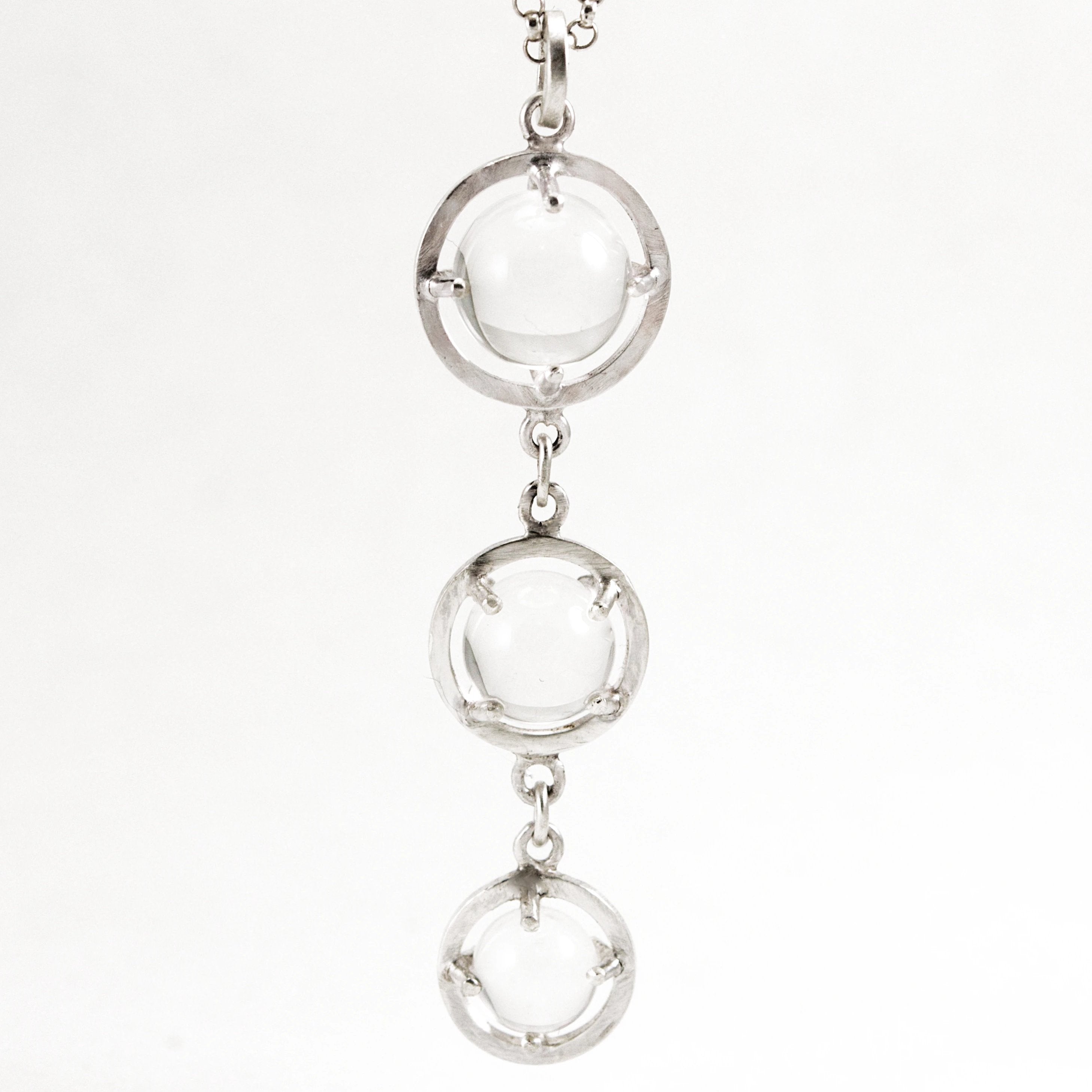 Caged 3-Sphere Necklace