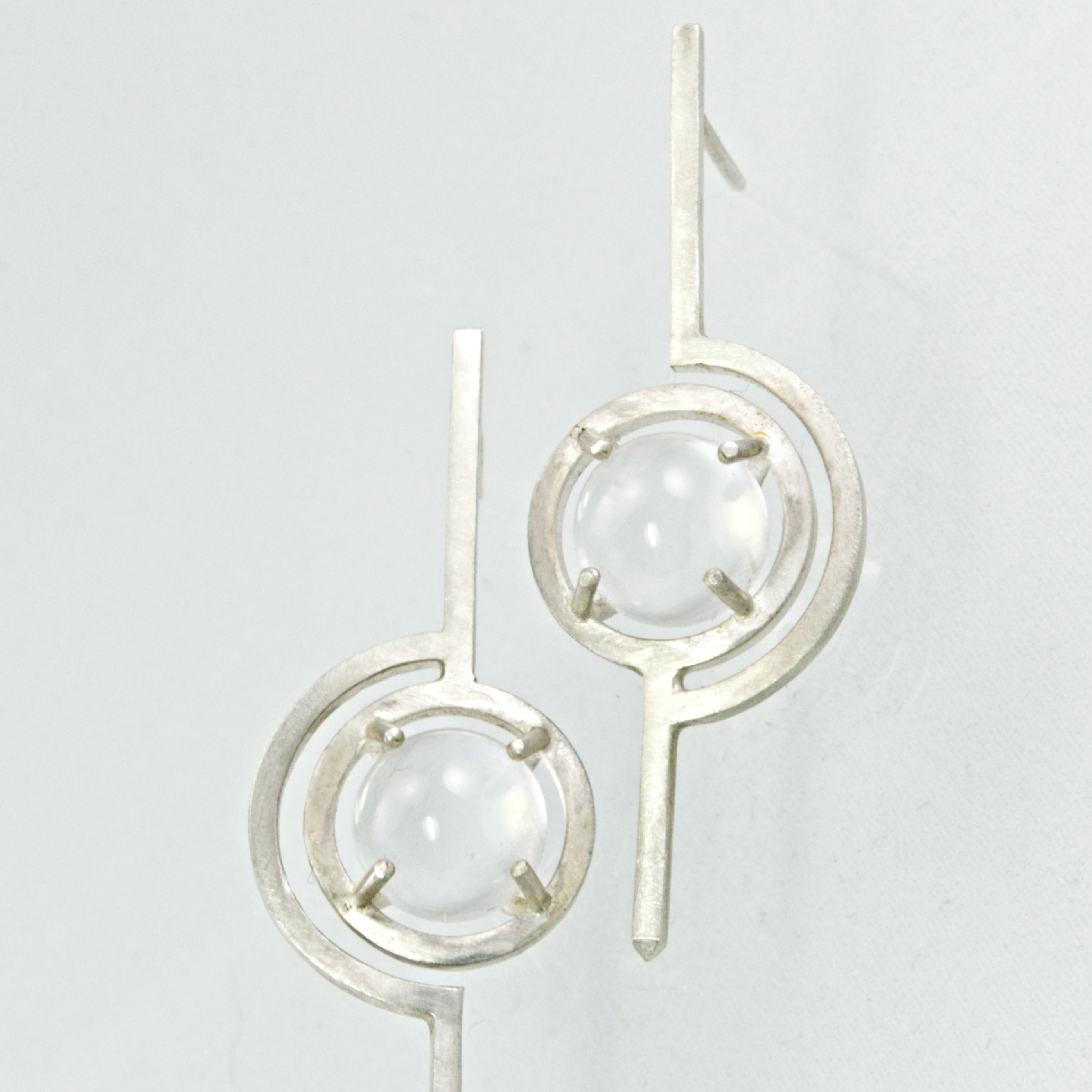 geometric art deco earrings