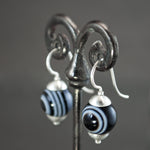 Bulls-Eye Agate Dangles