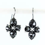victorian mourning inspired earrings