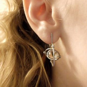 kinetic hoops earrings