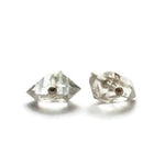 Herkimer diamond studs earrings