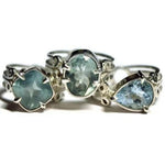 Art Deco Aquamarine Rings